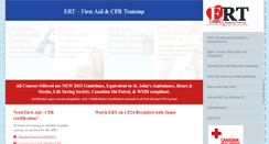 Desktop Screenshot of ert-cpr.com